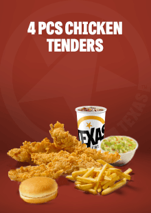  Tenders Meal (4 Pieces)
